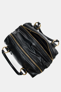 SHOULDER BAG WITH METAL DETAILS