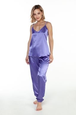 Топ женский атлас 801/01/Сиреневый - Rise фото 4