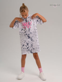 Платье Teen бум синий OMG - Sovalina фото 10