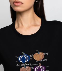 Футболка #КТ30813, чёрный