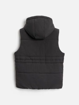 ACOOLA / Жилет (утепленный) детский для девочек Ester темно-серый  фото 2