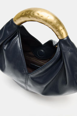 METAL HANDLE HANDBAG - Zara фото 6