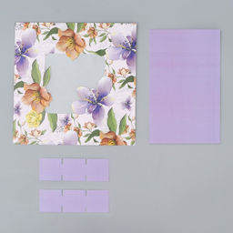 Цена за 5 шт. Коробка для конфет, кондитерская упаковка, 9 ячеек, «Для тебя», 14.7×14.7×3.5 см