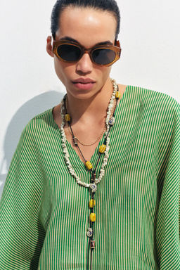 PACK 3 COLLARES CORD?N CONCHAS CER?MICA / Multicolor