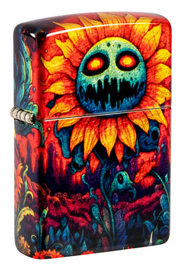 Зажигалка ZIPPO Зловещий подсолнух | Spooky Sunflower 46267