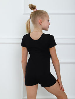 К-01 Купальник спортивный 2 (чёрный) - Милаша фото 6