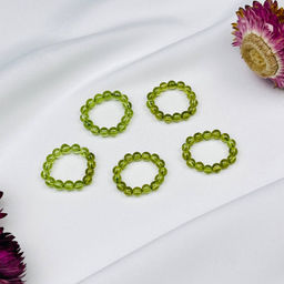 Кольцо на резинке из Хризолита 16 р.