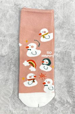 Носки р.35-40 Ducks and Geese Розовые - Krumpy фото 4