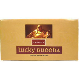 Прямоуг. благовония Lucky Buddha ХОТЕЙ 15 гр. блок 12 шт.