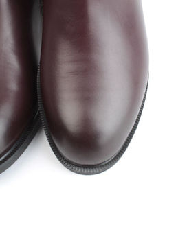 02-FI919-2M BROWN Сапоги зимние женские (натуральная кожа, натуральный мех) - Фабричный китай фото 11