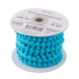 BLITZ тесьма декоративная FBL-04 10 мм 9.1 м 0.5 м СК/Распродажа