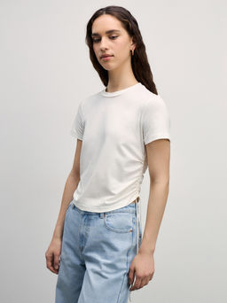 Футболка со сборками / Zarina фото 4