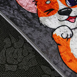 Коврик придверный «Осторожно!», 40×60 см