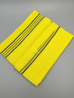 Bath Towel Мочалка-полотенце для душа с пилинг-эффектом / Basic Long Exfoliating Towel, желтый