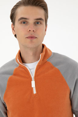 Мужской свитшот цвета корицы Неожиданная скидка в корзине - U.s. polo assn фото 2