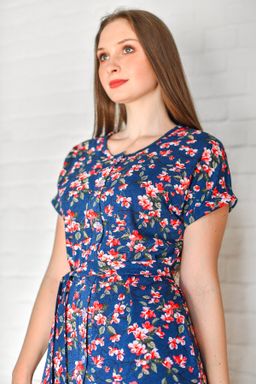Халат женский Первоцвет - Оптима фото 3