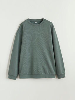 Bisiklet Yaka Erkek ?ocuk Sweatshirt