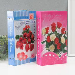 Фотоальбом на 300 фото 10?15 см Цветочный парад, 33.5?18?5 см, МИКС