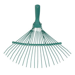 Цена за 2 шт. Грабли веерные, проволочные, 22 зубца, металл, тулейка 30 мм, без черенка, МИКС