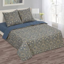 Постельное белье Мадрид (поплин зима-лето) Евро/Пододеяльник стеганый (молния): 1 шт. - 215*200; Простыня: 1 шт. - 215*240; Наволочка (клапан): 2 шт. - 70*70; Зима - лето