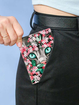 ОБЛОЖКА ДЛЯ ПАСПОРТА Green eyes, плотность 600 мкм