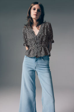 Blusa con peplum - H&m фото 4