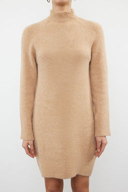 TRENDYOLMILLA Antrasit Mini Boy Triko Yunlu Elbise TWOAW25EL00017 фото 10