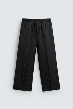 LIMITED EDITION PAISLEY JACQUARD FLOWING SUIT TROUSERS - Zara фото 6