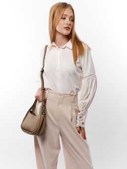 LACCOMA сумка WJ668-серый эко кожа хлопок  фото 3