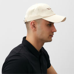 Бейсболка MINAKU, бежевая, размер 56-58