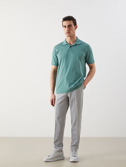 Polo Yaka K?sa Kollu Pike Erkek Ti??rt