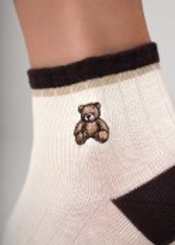 (CLE) Д5641 носки жен. шоколад (ЧЗ)