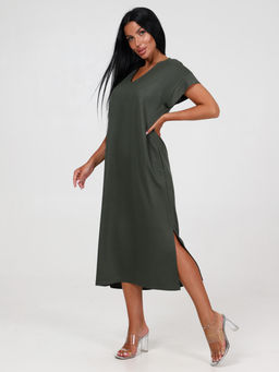 944 ПЛАТЬЕ (Хаки) - А-дина фото 4