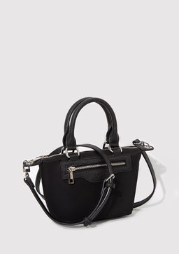 Siyah Capraz Canta - Mavi фото 5