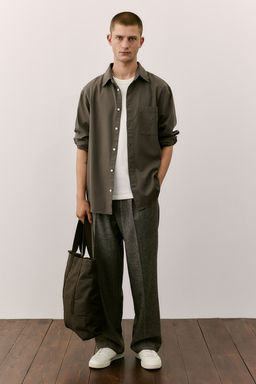 Camisa texturizada Regular Fit - H&m фото 3