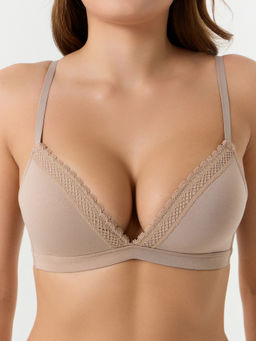 Бюстгальтер женский бежевый