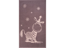 Полотенце махровое 6с103.412ж1 Зебруся(т.с.мальв1) 50х90см