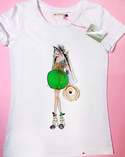 Эксклюзивная футболка Yana Pletneva упаковка плотный Zip пакет!