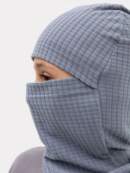 Шапка-балаклава детская в сером цвете - Mark formelle фото 5