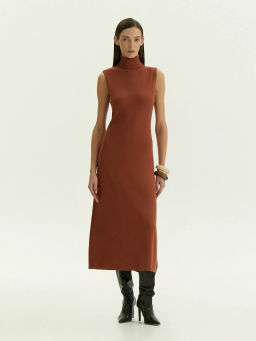 Платье без рукавов, PL1737/clarity