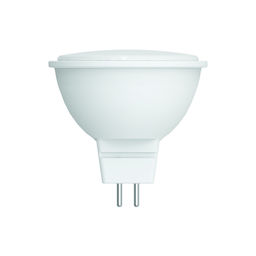 LED-JCDR-5W/3000K/GU5.3/FR/SLS Лампа светодиодная. Форма JCDR, матовая. Теплый белый свет (3000K). ТМ Volpe