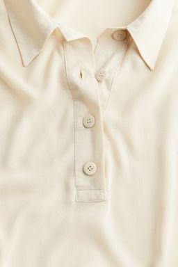 Polo en crepe transparente - H&m фото 9