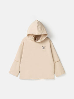 Худи оверсайз облегченное Крем-брюле 7+ - Bungly фото 2