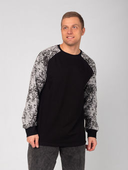 Толстовка мужская футер 2-х нитка ОРЕГОН ЧЕРНЫЙ - Domtrik фото 2