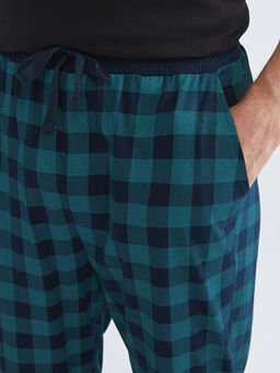 Standart Kal?p Ekose Erkek Pijama Alt