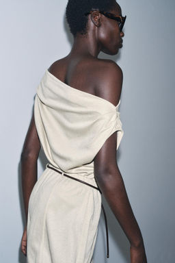 ASYMMETRIC CUT-OUT KNIT TOP - Zara фото 10