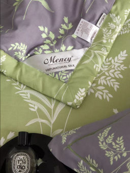 Одеяло Mency двухстороннее с простыней и наволочками ODMENHD12 Семейный фото 4