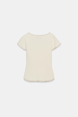 TOP CORSETERO PUNTO / Crudo - Zara фото 5