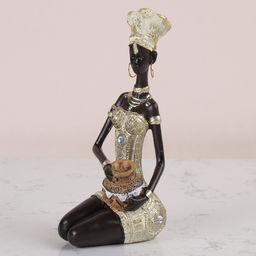 Статуэтка Африканка 16,5 см / 24362E /уп 48/ - Галеонтрейд фото 4