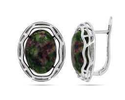 Серьги, цоизит, МЦВА173